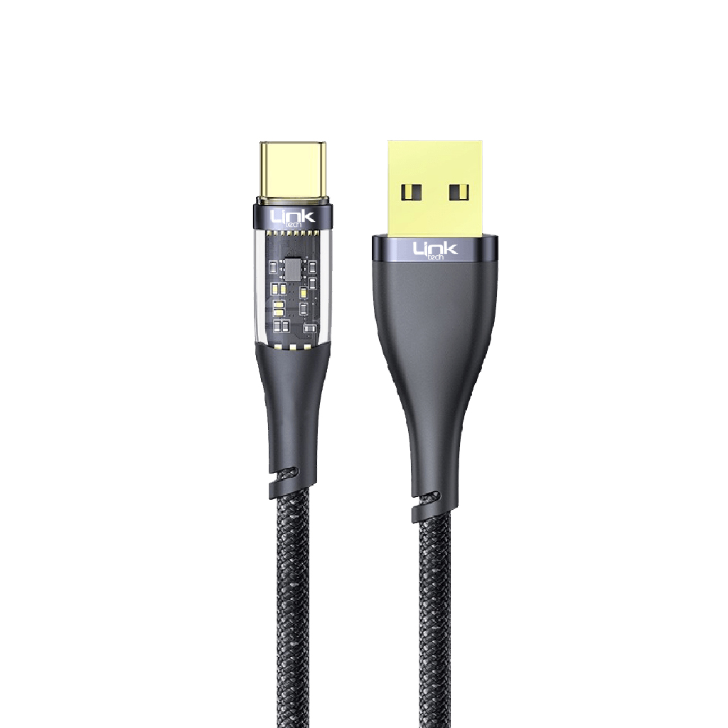 LinkTech%20K671%20USB%20-%20Type-C%2020W%203A%201.3m%20Örgü%20Şarj%20Kablosu