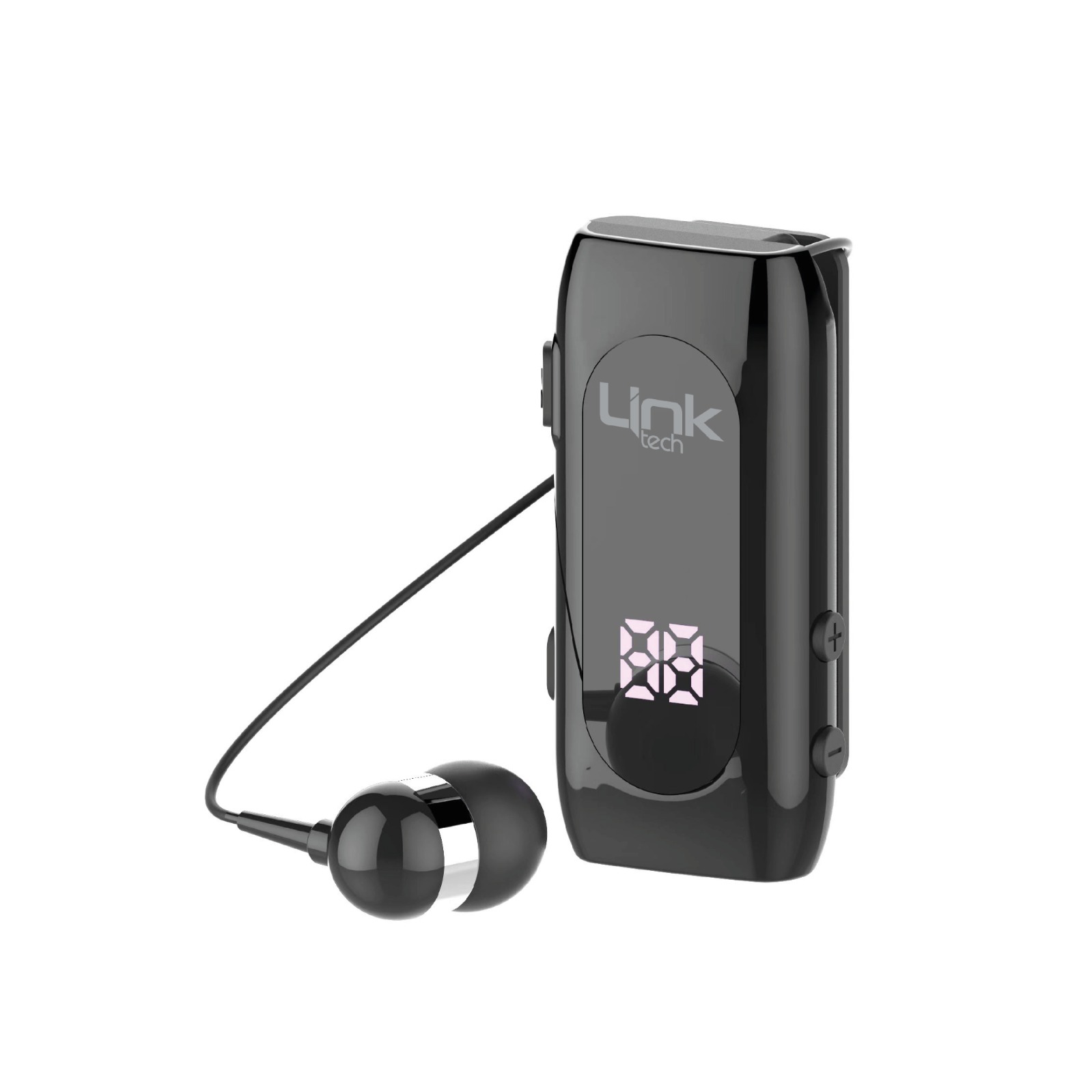 LinkTech%20V80%20Bluetooth%20Kulaklık%20Ekranlı%20Makaralı%20Titreşimli