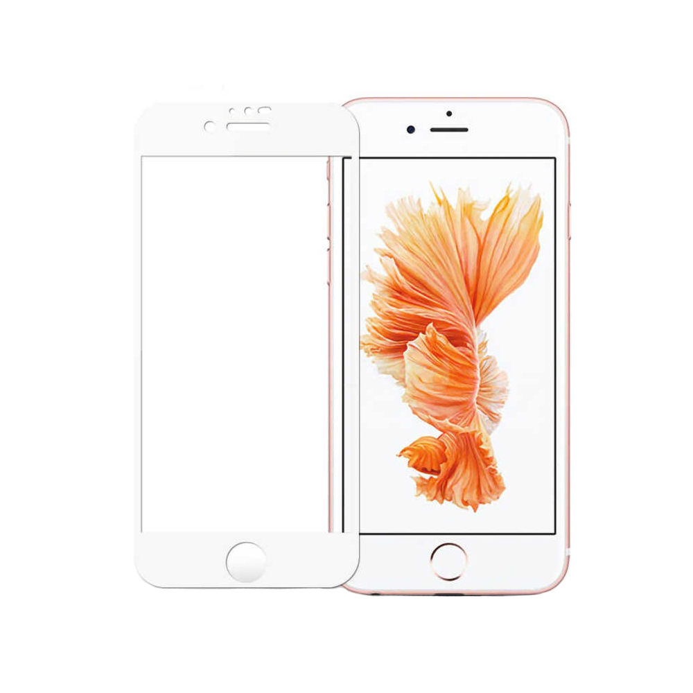 LinkTech%20iPhone%207%20/%208%20Temperli%205D%20Pro%20Cam%20Ekran%20Koruyucu-Beyaz