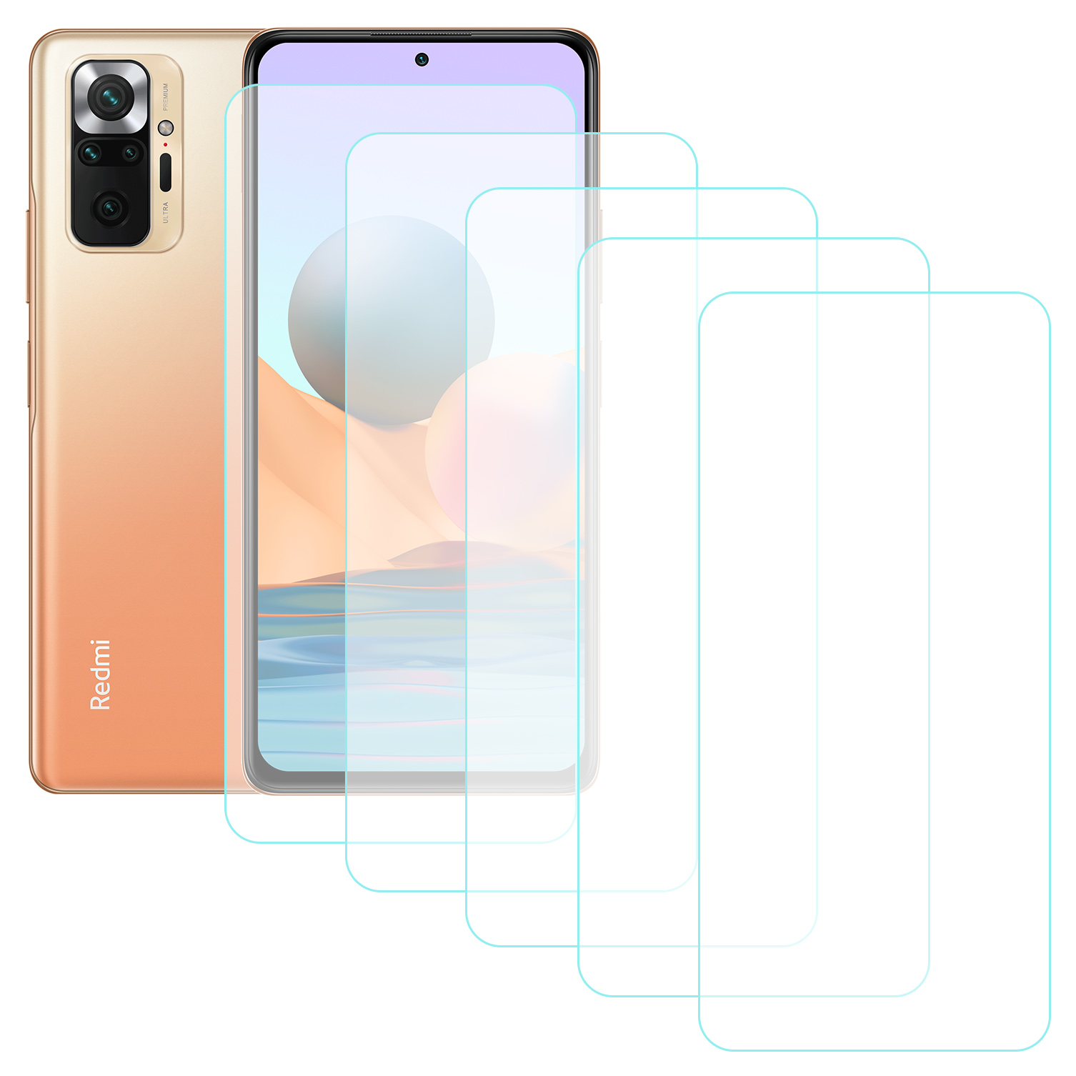 Notech%20Xiaomi%20Redmi%20Note%2010%20Pro%20Temperli%20Cam%20Ekran%20Koruyucu%205li%20Eko%20Paket