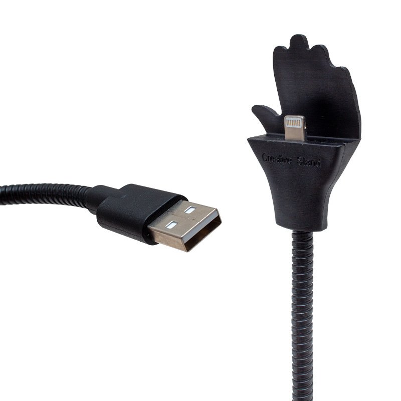 Powermaster%201668%20Lightning-USB%20Girişli%20Akrobatik%20Telefon%20Tutucu