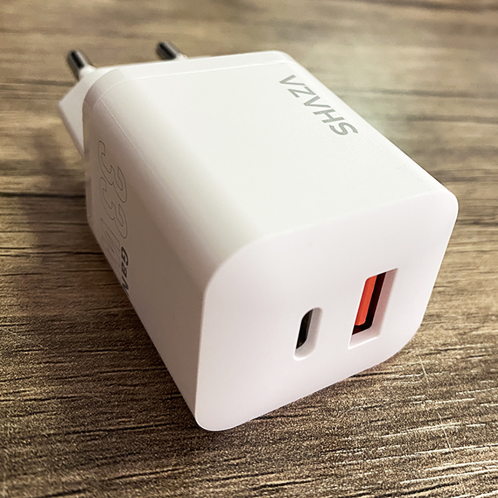 Shaza%20SG2501%2033W%20USB%20QC3.0%20+%20Type-C%20PD%20Şarj%20Adaptörü