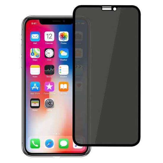 iPhone 11 Pro Hayalet Privacy Gizli Cam Ekran Koruyucu Siyah