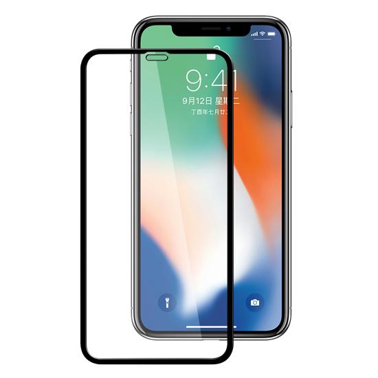 Bufalo iPhone XS Max Ekran Koruyucu 6D Nano Tam Kaplayan Siyah