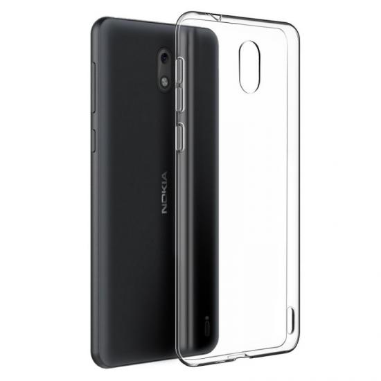 Nokia 2 Kılıf Soft Silikon Şeffaf Arka Kapak