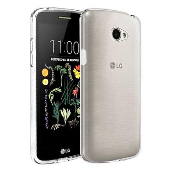 LG K5 Kılıf Soft Silikon Şeffaf Arka Kapak