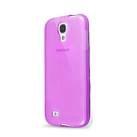 Samsung Galaxy S3 (I9300) Kılıf Soft Silikon Şeffaf-Pembe Arka Kapak