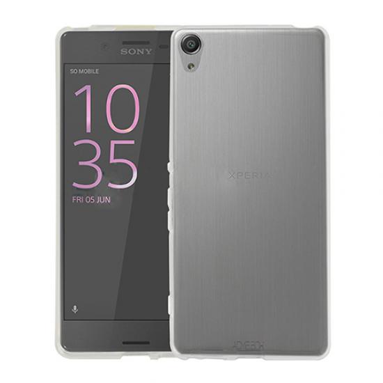 Sony Xperia X Kılıf Soft Silikon Şeffaf Arka Kapak