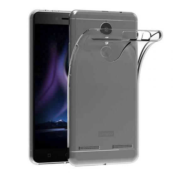 Lenovo K5 Note (A7020a48) Kılıf Soft Silikon Şeffaf Arka Kapak