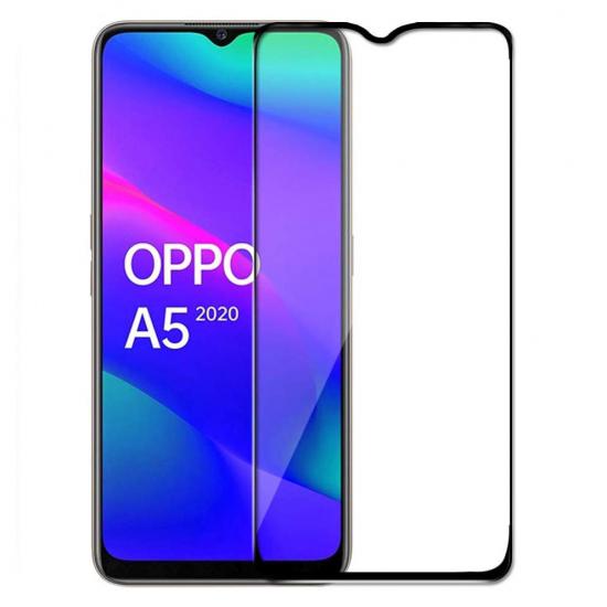 Bufalo Oppo A5 2020 NANO 10D Cam Ekran Koruyucu Siyah