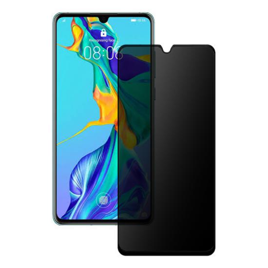 Xiaomi Redmi 9 Hayalet Privacy Gizli Cam Ekran Koruyucu Siyah