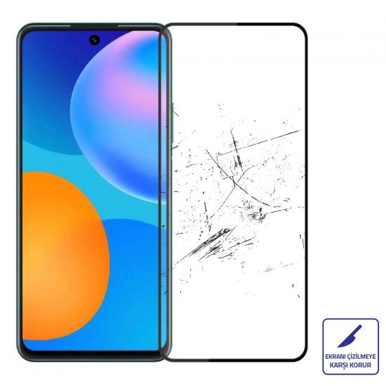 Bufalo Samsung Galaxy A72 Ekran Koruyucu 6D Nano Tam Kaplayan Siyah