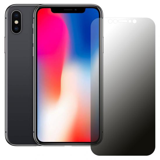 iPhone X / XS Hayalet Privacy FlexiGlass MAT Nano Ekran Koruyucu