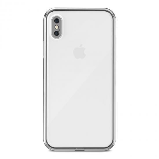 FitCase iPhone XS Max Kılıf Kamera Korumalı Silikon Şeffaf Arka Kapak