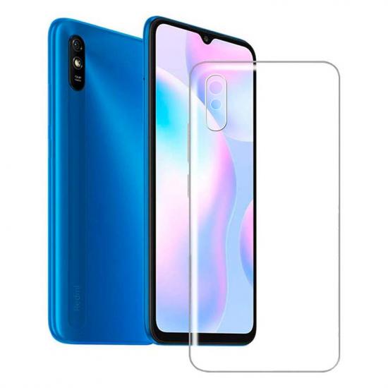 FitCase Xiaomi Redmi 9A Kılıf Kamera Korumalı Silikon Şeffaf Arka Kapak