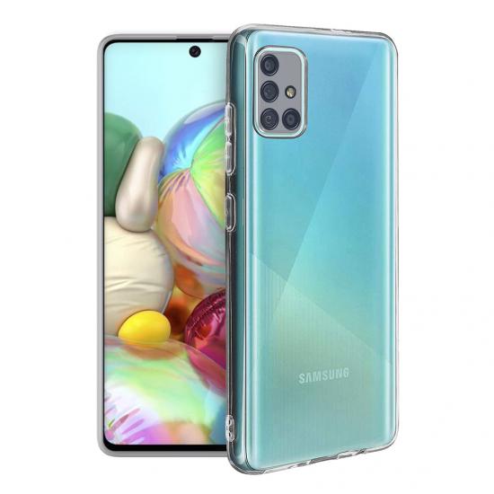 FitCase Samsung Galaxy A51 (A515) Kılıf Kamera Korumalı Silikon Şeffaf Arka Kapak