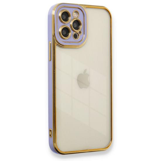 iPhone 13 Pro Kılıf Lazer Lens Kamera Çerçeveli Kapak