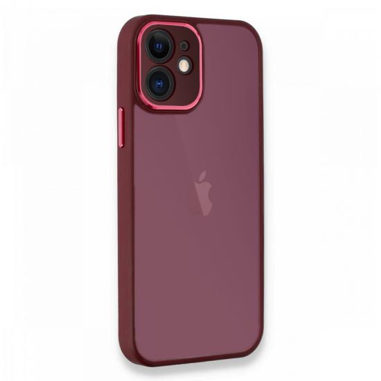 iPhone 11 Kılıf Freya Lazer Lens Kamera Çerçeveli Silikon Kapak