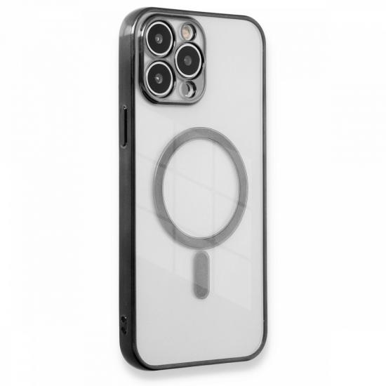 iPhone 11 Pro Max Kılıf Magsafe Özellikli Lazer Silikon Kapak