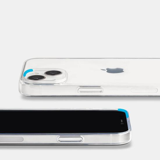 FitCase iPhone 15 Kılıf Kamera Korumalı Silikon Şeffaf Arka Kapak