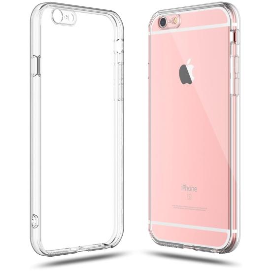 FitCase iPhone 6 Plus / 6s Plus Kamera Korumalı Silikon Şeffaf Arka Kapak