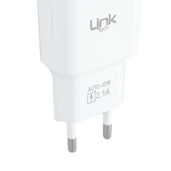 LinkTech T444e Strong Eco Auto-ID Şarj Adaptörü (Başlık) 2.1A