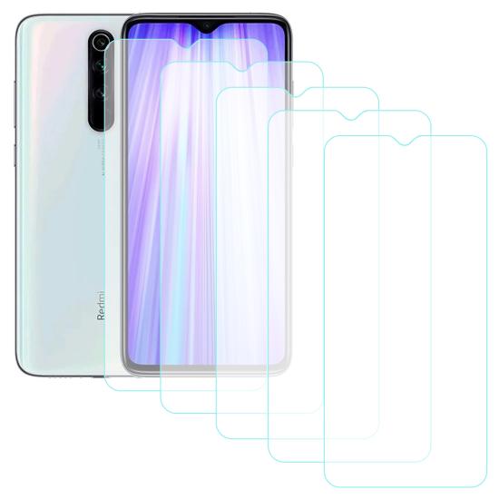 Notech Xiaomi Redmi Note 8 Pro Temperli Cam Ekran Koruyucu 5li Eko Paket