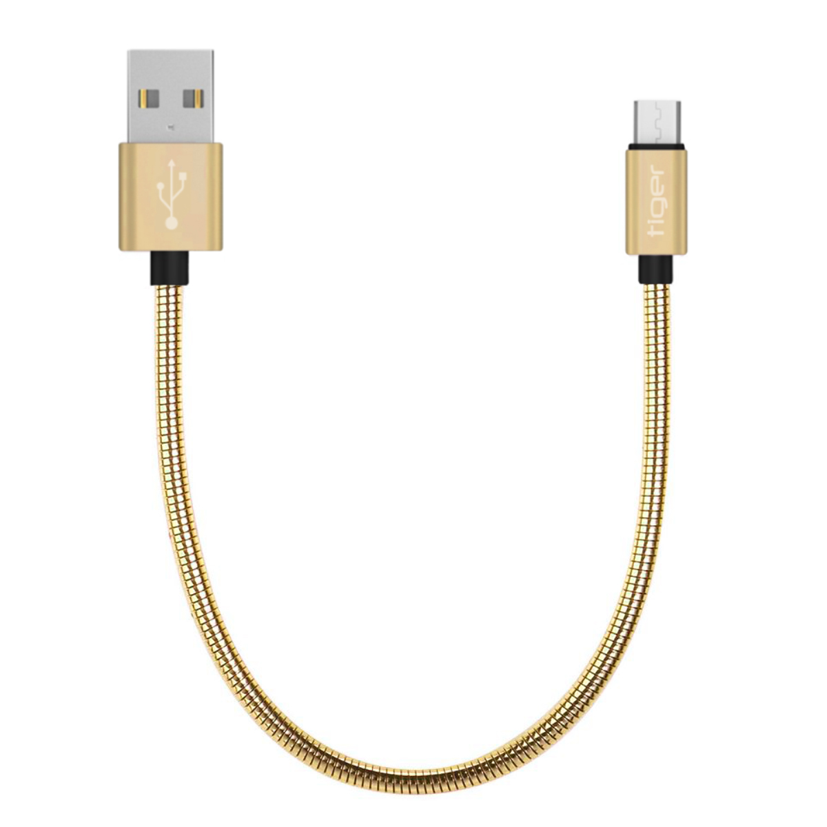 Tiger%20Micro%20USB%203.0A%2024cm%20Metal%20Hızlı%20Şarj%20USB%20Kablo%20TUC-A90-Gold-altın